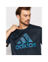 adidas Тишърт Aeroready Seasonals HD4333 Тъмносин Regular Fit - Pepit.bg