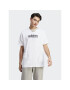 adidas Тишърт All SZN Graphic T-Shirt IC9821 Бял Loose Fit - Pepit.bg