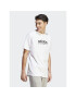 adidas Тишърт All SZN Graphic T-Shirt IC9821 Бял Loose Fit - Pepit.bg