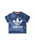 adidas Тишърт Allover Print Camo GN4116 Тъмносин Regular Fit - Pepit.bg