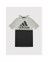 adidas Тишърт B Cb Logo HC5649 Сив Regular Fit - Pepit.bg