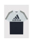 adidas Тишърт B Cb Logo HC5650 Тъмносин Regular Fit - Pepit.bg