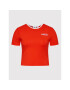 adidas Тишърт Binding Details HL6570 Червен Slim Fit - Pepit.bg