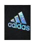 adidas Тишърт Dance Metallic Print HD4407 Черен Regular Fit - Pepit.bg