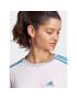 adidas Тишърт Essentials 3-Stripes IM0364 Розов Loose Fit - Pepit.bg