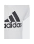 adidas Тишърт Essentials Big Logo Cotton T-Shirt IC6121 Бял Slim Fit - Pepit.bg