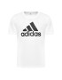 adidas Тишърт Essentials Big Logo GK9121 Бял Regular Fit - Pepit.bg
