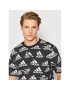 adidas Тишърт Essentials Brandlove Single HE1788 Черен Regular Fit - Pepit.bg