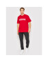 adidas Тишърт Essentials Embroidered Linear Logo GL0061 Червен Regular Fit - Pepit.bg