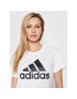 adidas Тишърт Essentials Logo GL0649 Бял Regular Fit - Pepit.bg