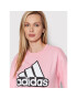 adidas Performance Тишърт Essentials Logo HC9184 Розов Loose Fit - Pepit.bg