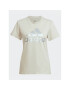 adidas Тишърт Essentials Logo HL2032 Бежов Regular Fit - Pepit.bg