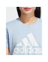 adidas Тишърт Essentials Logo T-Shirt IC0637 Син Regular Fit - Pepit.bg