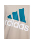 adidas Тишърт Essentials Single Jersey Big Logo T-Shirt IJ8575 Бежов Regular Fit - Pepit.bg