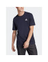 adidas Тишърт Essentials Single Jersey Embroidered Small Logo T-Shirt HY3404 Син Regular Fit - Pepit.bg