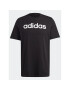 adidas Тишърт Essentials Single Jersey Linear Embroidered Logo T-Shirt IC9274 Черен Regular Fit - Pepit.bg