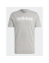 adidas Тишърт Essentials Single Jersey Linear Embroidered Logo T-Shirt IC9277 Сив Regular Fit - Pepit.bg