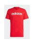 adidas Тишърт Essentials Single Jersey Linear Embroidered Logo T-Shirt IC9278 Червен Regular Fit - Pepit.bg