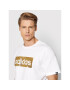 adidas Тишърт Foil Box Logo GS6281 Бял Regular Fit - Pepit.bg