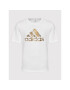 adidas Performance Тишърт Foil HK9156 Бял Regular Fit - Pepit.bg