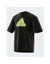 adidas Тишърт Future Icons Logo Piqué T-Shirt IL6144 Черен Loose Fit - Pepit.bg