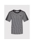 adidas Тишърт Gingham HB9454 Черен Regular Fit - Pepit.bg