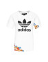 adidas Тишърт GN3354 Бял Regular Fit - Pepit.bg