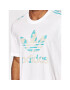 adidas Тишърт Graphic Camo HF4892 Бял Regular Fit - Pepit.bg