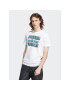 adidas Тишърт HY1338 Бял Regular Fit - Pepit.bg