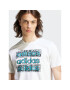 adidas Тишърт HY1338 Бял Regular Fit - Pepit.bg
