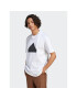 adidas Тишърт IN1623 Бял Loose Fit - Pepit.bg