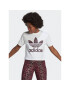 adidas Тишърт Logo HK5186 Бял Regular Fit - Pepit.bg