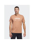 adidas Тишърт Lounge Graphic T-Shirt H49668 Кафяв Regular Fit - Pepit.bg