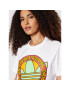 adidas Тишърт Summer Surf HC7061 Бял Loose Fit - Pepit.bg