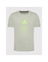 adidas Performance Тишърт Sustainable Bagde HE4845 Сив Regular Fit - Pepit.bg