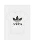 adidas Тишърт Trefoil DV2904 Бял Regular Fit - Pepit.bg