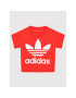 adidas Тишърт Trefoil H34605 Червен Regular Fit - Pepit.bg