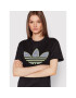 adidas Тишърт Trefoil HB9435 Черен Regular Fit - Pepit.bg