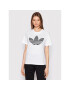 adidas Тишърт Trefoil HB9436 Бял Regular Fit - Pepit.bg