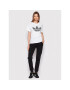 adidas Тишърт Trefoil HB9436 Бял Regular Fit - Pepit.bg