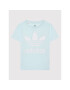 adidas Тишърт Trefoil HS8863 Син Regular Fit - Pepit.bg