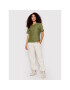 adidas Тишърт Two-Colored Ribbed HF2096 Зелен Regular Fit - Pepit.bg