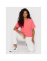 adidas Тишърт Two-Colored Ribbed HF2097 Розов Regular Fit - Pepit.bg