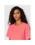 adidas Тишърт Two-Colored Ribbed HF2097 Розов Regular Fit - Pepit.bg