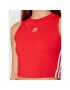 adidas топ adicolor Classics Cropped H38733 Червен Slim Fit - Pepit.bg