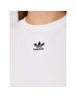 adidas топ adicolor Classics Cropped H38734 Бял Slim Fit - Pepit.bg