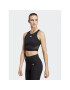 adidas топ AEROREADY Hyperglam Crop Tank Top IB2310 Черен - Pepit.bg