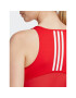 adidas топ AEROREADY Hyperglam Crop Tank Top IB4083 Червен - Pepit.bg