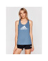 adidas Тениска от техническо трико Designed 2 Move Logo GL3841 Син Regular Fit - Pepit.bg