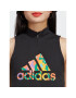 adidas топ Graphic Tank Top HT4706 Черен Regular Fit - Pepit.bg